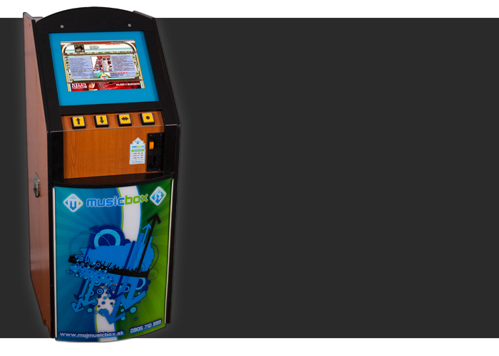Pôvodný jukebox MMBOXX – model Quatro